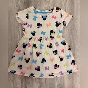 Disney Kids Dress with Black and Pastel Patterns